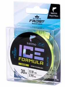 Леска моно. зим. Salmo Elite ICE FORMULA Fluo Yellow 030/018, фото 3