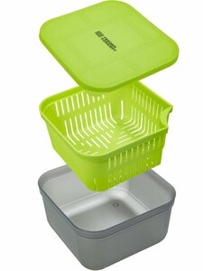 Коробка рыболов. для прикорм. и насад. с вент. крыш. и лот. FC FEEDER BAIT BOX 170×170×95, фото 4