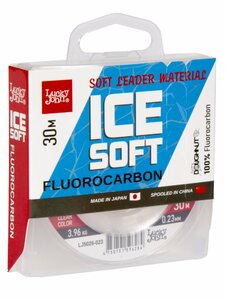 Леска моно. Lucky John ICE SOFT FLUOROCARBON 030/023, фото 2