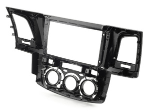 Рамка для UMS TOYOTA Fortuner, Hilux, SW4 2011-2015 (auto AC / manual AC), 9", фото 7