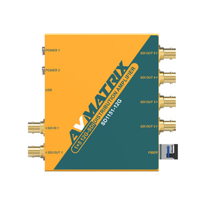 Усилитель-распределитель AVMATRIX SD1151 12G-SDI 1×5 с восстановлением тактовой частоты, фото 2