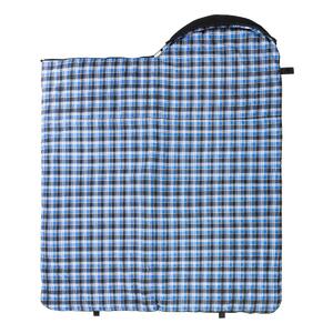 Спальный мешок Beluha wide 220х90 (300 гр/м.кв) Black (термофайбер/шерсть) (HS-BELW-300 BL), фото 6