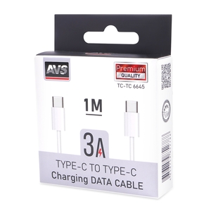 Кабель Type-C/Type-C AVS PD45W, 1 м, фото 4