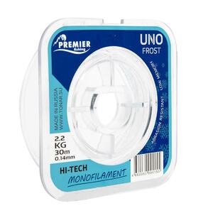 Леска UNO FROST 0,14mm/30m Clear Nylon PREMIER fishing (PR-UF-T-014-30), фото 2