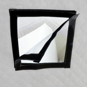 Палатка зимняя куб СЛЕДОПЫТ, 1,9х1,9, h-2,05 м, S по полу 3,6 кв.м, 3 слоя, цвет синий/белый, фото 10