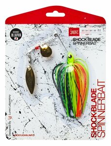 Спиннербейт Lucky John  SHOCK BLADE 10.0г 002 в блистере, фото 4