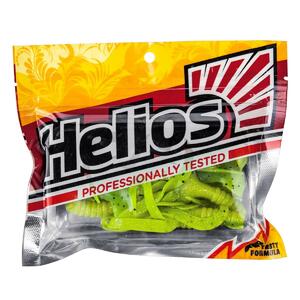 Твистер Credo Four Tail 3,35"/8,5 см Green Lime 10шт. (HS-20-010) Helios, фото 4