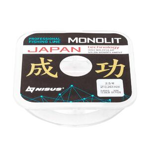 Леска MONOLIT 0,261mm/50m Nylon Transparent (N-MO-0.261-50) Nisus, фото 4