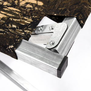 Раскладушка туристич. СЛЕДОПЫТ в чехле, 1850х750х400 мм, труба оцинк. 25х25 мм, фото 3