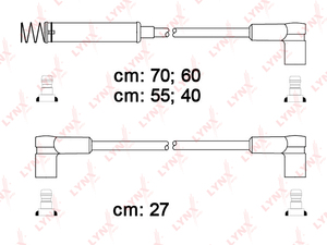 Провода высоковольтные LYNXauto SPC5908. Для OPEL Опель Astra(Астра) F 1.6 91>/Vectra(Вектра) A 1.6 88>, фото 1