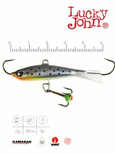 Балансир Lucky John NORDIC 4 + тр. 40мм/37H блистер, фото 3