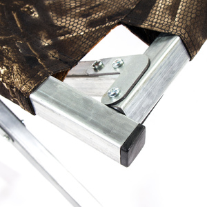 Раскладушка туристич. СЛЕДОПЫТ в чехле, 1750х650х400 мм, труба оцинк. 25х25 мм, фото 3