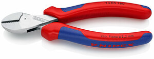 X-Cut Бокорезы, 160 мм, хром, 2-комп ручки, коробчатый шарнир KNIPEX KN-7305160, фото 1