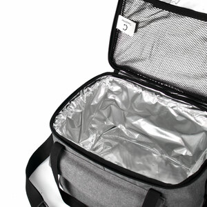 Сумка изотермическая СЛЕДОПЫТ Gray Line Pro, 23 л, цв. серый меланж, фото 8