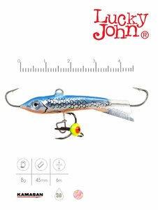 Балансир Lucky John CLASSIC 4.5 с тр. 50мм/45H блистер, фото 3