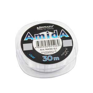 Леска Namazu "Amida",  L-30 м, d-0,25 мм, test-7,00 кг, прозрачная (уп. 10 шт.), фото 2