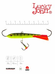 Балансир Lucky John CLASSIC 9 + тр. 90мм/31RT блистер, фото 3