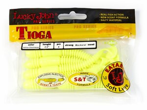 Виброхвосты съедобные LJ Pro Series TIOGA 3.9in (10.00)/S88 5шт., фото 4