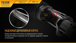 Фонарь Fenix TK20R, фото 9