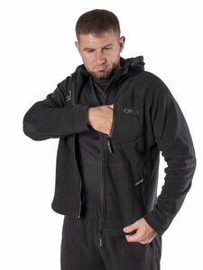 Костюм флисовый Norfin ALPHA BL 04(черный р.XL), фото 8