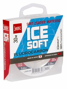 Леска моно. Lucky John ICE SOFT FLUOROCARBON 030/028, фото 2