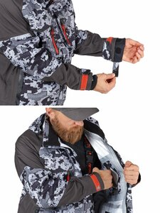 Костюм демисезонный Norfin PRO DRY 3 CAMO р.XXL, фото 5