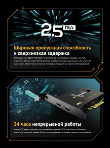 Плата видеозахвата AVMATRIX VC12-4K HDMI PCIE, фото 9