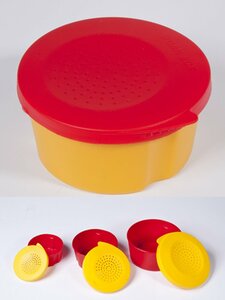 Коробки рыболовные для наживки LIVE BAIT 110х56,90х45,70х35 набор, фото 3