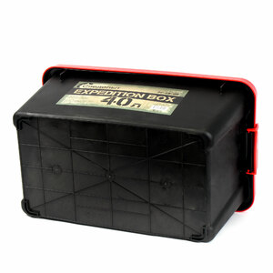 Ящик многофункц. особопрочный СЛЕДОПЫТ Expedition Box, 40 л, 600х360х320 мм, цв. черный/красный, фото 8