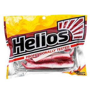 Виброхвост Chebak 3,15"/8 см Red & White 7шт. (HS-3-003) Helios, фото 3