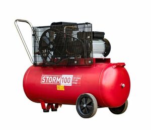 Компрессор Aurora STORM-100 TURBO ACTIVE SERIES, ресивер 100 л, 2,2 кВт, фото 7