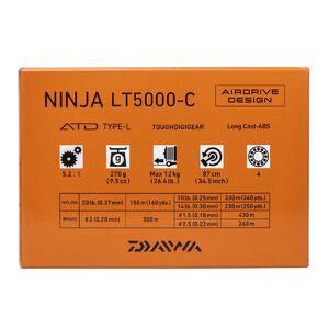 Катушка безынерционная 23 NINJA LT5000-C (10009-009) DAIWA, фото 13