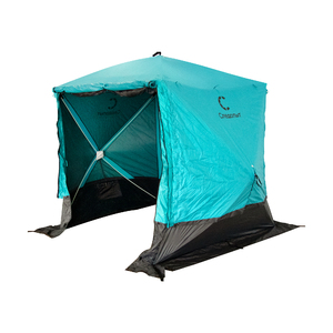 Шатер СЛЕДОПЫТ быстросборный, 2,1х2,1 м, h-2,05 м, S по полу 4,4 кв.м, цв. WATERFALL, фото 2