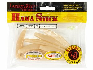 Виброхвосты съедобные LJ Pro Series WACKY HAMA STICK 3.5in (08.90)/033 9шт., фото 4