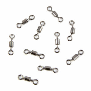 Вертлюг Namazu ROLLING SWIVEL, латунь, цв. BN, р. 10, test-4 кг (уп.10 шт), фото 3