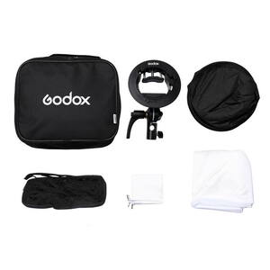 Софтбокс Godox SGGV8080 для накамерных вспышек (с сотами и адаптером S2), фото 12