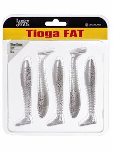 Виброхвосты съедоб. искусст. LJ Pro Series TIOGA FAT 3.9in (10.00)/Z02 5шт., фото 4