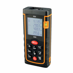 Лазерный дальномер RGK D80 (с поверкой), фото 6