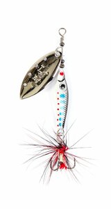 Блесна вращающаяся Lucky John TRIAN BLADE LONG 06.0г 003, фото 2