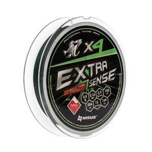 Шнур Extrasense X4 PE Green 150m   0.8/13LB 0.16mm (N-ES-X4-0.8/13LB) NISUS, фото 4