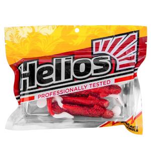Виброхвост Jap 3,15"/8 см Red Sparkles WT 7шт. (HS-32-034) Helios (0), фото 2