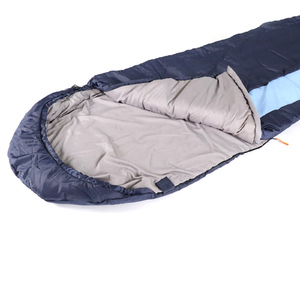 Спальный мешок-кокон  СЛЕДОПЫТ Comfort, 230х80 см, ± 5%, до 0С, 3х слойный, цв.темно-синий, фото 3