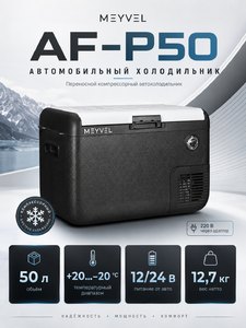 Холодильник автомобильный Meyvel AF-P50 (Black)