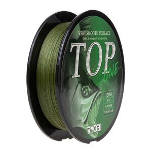 Шнур TOP PE4X-120M 0.4/d-0.105mm Dark green Ryobi, фото 4