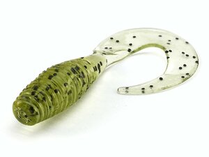 Твистеры съедобные искусственные LJ Pro Series MICRO GRUB 1,0in (02,50)/PA01 15шт., фото 2
