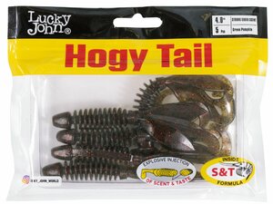 Твистеры съедоб. искусст. LJ Pro Series HOGY TAIL 4,0in (10.00)/PA03 5шт., фото 4
