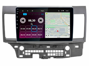 Mitsubishi Lancer X 07-17 (Android 10) DSP 10", фото 1