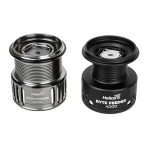 Катушка Byte feeder 4000S CP 4+1 подшип + зап шпуля (HS-BF-4000S-S) Helios, фото 14