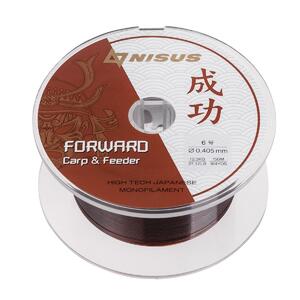 Леска FORWARD Carp&Feeder brown 0,405mm/150m Nylon (N-FCF-0405-150) Nisus (0), фото 5