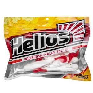 Виброхвост Jap 3.15"/8 см White RT 7шт. (HS-32/1-003) Helios (0), фото 2